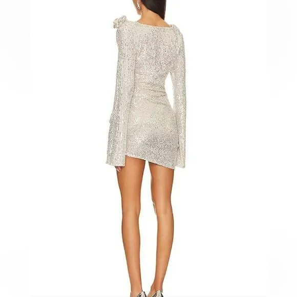 FOR LOVE & LEMONS TIA MINI DRESS Size XS - Picture 3 of 12